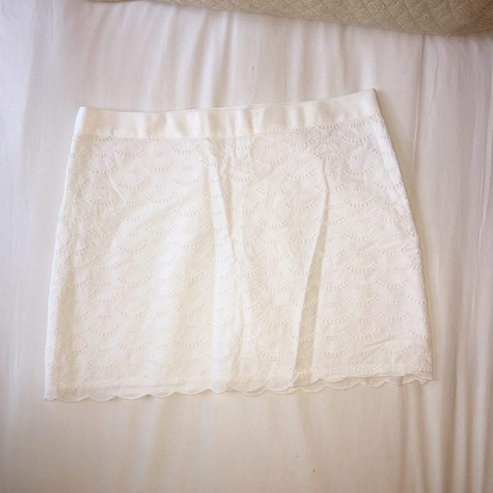 White J. Crew mini skirt - Picture 2 of 5